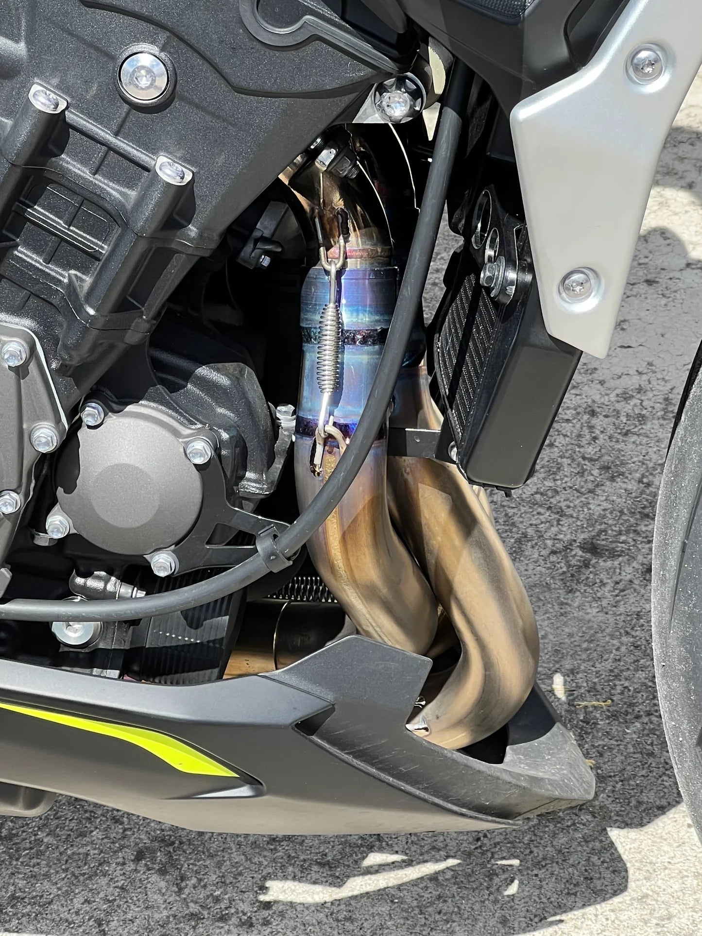 Vandemon Triumph 765 S/R/RS Street Triple Vandemon Full Titanium Exhaust 2020-2024  TRIUM765STTIEXA