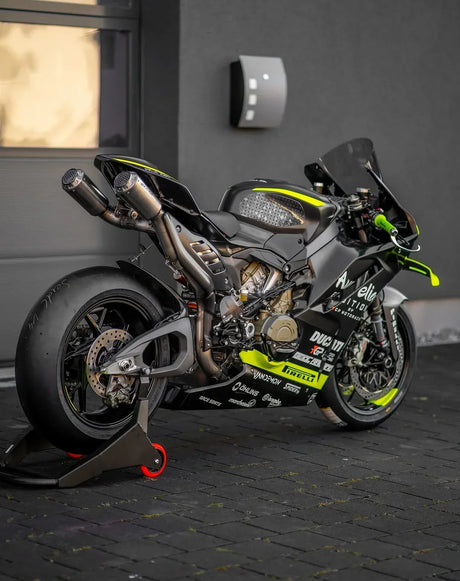 Vandemon Ducati Panigale V4 and V4S 2025-2026 High Mount Race Exhaust System   DUCV4PANHMEXHMESB VA-90
