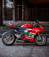 Vandemon Ducati V2 Panigale & Streetfighter Titanium Low Mount Exhaust System 2020-24 DUCV2TIEXHSBELA VA-129