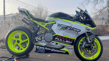Vandemon Ducati Panigale/ Streetfighter V2 955 Full Titanium High Mount Exhaust System 2019-24 DUCV2TIEXHSMESA VA-125