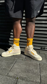 IN STOCK IMPERIAL MOTO Gold Crew Sock