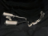 Vandemon CFMOTO single-sided swingarm  450SR-S 2023-2024 Stainless Steel / Titanium High Mount Exhaust System CFMOTO450SRSHMEXHC VA-8