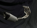 Vandemon Side Mount Titanium Race Exhaust System 2023-2025 ZX4R-ZX4RR KAWAZX25RTIEXHA VA-68