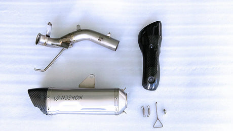 Vandemon Triumph Speed Triple 1200RS & RR Titanium Slip-On Muffler TRIUM120SPDMUFA VA-158