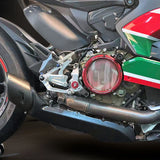 Vandemon  Ducati V2 Panigale & Bayliss Edition Titanium Stealth Slip-On Bimodal Muffler  DUCV2TIEXLINKWVA VA-43