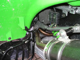 GPR Deeptone Full Exhaust System, Dual Silencers with Removable DB Killers Kawasaki KFX 700 2004-2011  QUSP.140DE.DEATV