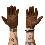 IN STOCK IMPERIAL MOTO Touring Gloves - BROWN - LARGE
