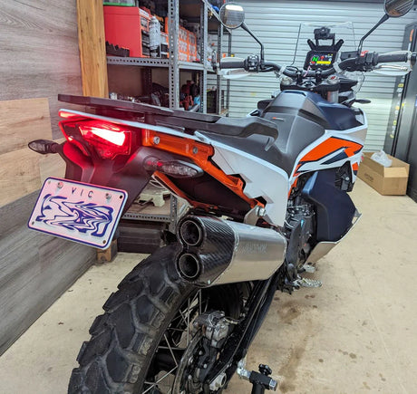 Vandemon  KTM 790 & 890 Adventure HUSQVARNA Norden 901 Titanium Slip-On & Link Pipe  KTM790ADTIMUFFA VA-57