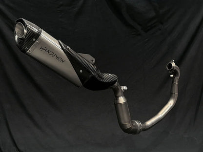 Vandemon  KTM RC 390 & 390 DUKE Titanium Exhaust System 2022-2023 KTMRC390TIMUFB