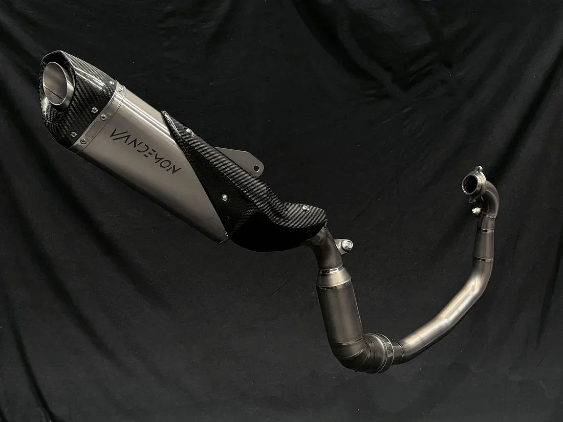Vandemon  KTM RC 390 & 390 DUKE Titanium Exhaust System 2022-2023 KTMRC390TIMUFB VA-59