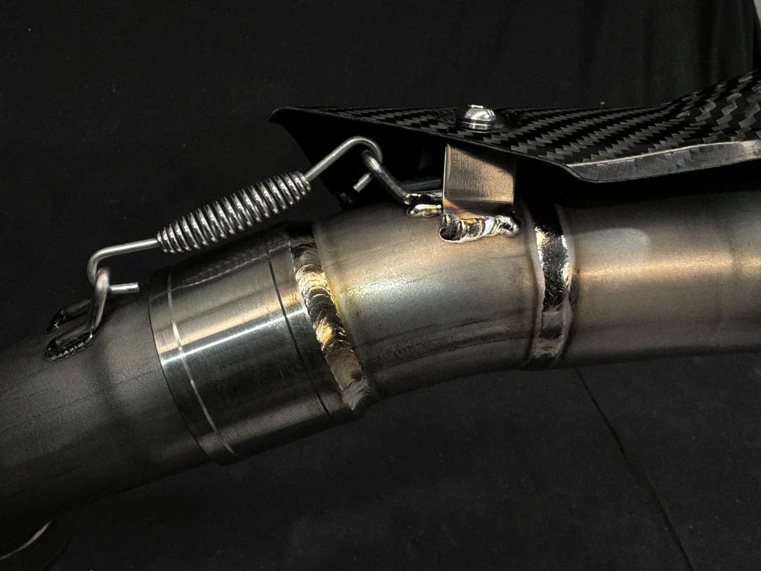 Vandemon  KTM RC 390 & 390 DUKE Titanium Exhaust System 2022-2023 KTMRC390TIMUFB