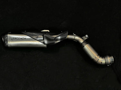 Vandemon  KTM RC 390 & 390 DUKE Titanium Exhaust System 2022-2023 KTMRC390TIMUFB