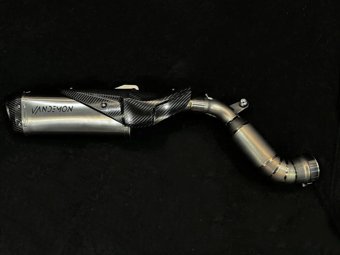 Vandemon  KTM RC 390 & 390 DUKE Titanium Exhaust System 2022-2023 KTMRC390TIMUFB VA-59