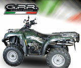 GPR Deeptone, Full System Exhaust with Removable DB Killer Kawasaki Brute Force 650 750 2005-2011  CO.ATV.44.DEATV