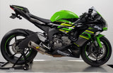 IN STOCK Graves Motorsports Cat-Back Slip-On Titanium Exhaust Zx6-R 2019-2025 Exk-19zx6-Cbtt