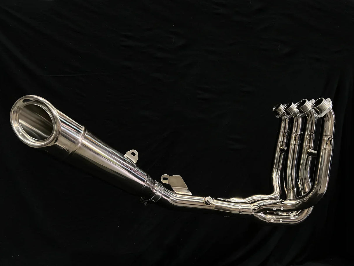 IN STOCK Vandemon Polished Titanium Exhaust System Ninja ZH2 2020-25 KAWAZH2TIEXHSYSPOLB VA-10