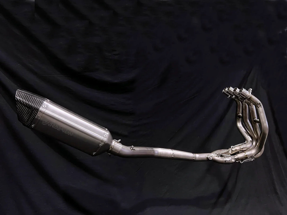 Vandemon Side Mount Titanium Race Exhaust System 2023-2025 ZX4R-ZX4RR KAWAZX25RTIEXHA VA-68