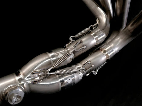 Vandemon Titanium Low Mount Exhaust System  ZX4R-ZX4RR  2023- 2026 KAWAZX4RTILMEXHA VA-76