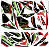 IN STOCK Graves OEM Bodywork Graphics Set Kawasaki ZX-4RR 2024 STK-23ZX4-001
