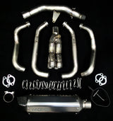 Vandemon  Z1000 & SX Titanium Exhaust Single Titanium Muffler KAWAZ10EXTITISA VA-85