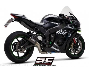 IN STOCK SC-Project carbon slip on Ninja ZX-10R / 2016-2020 Ninja ZX-10RR / 2017-2020 K22-DET36C