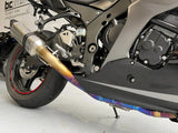 Vandemon  ZX10R /ZX10RR 2011-2025 Titanium full Exhaust system with  Carbon Fiber tip KAWAZX10EXTICFBA VA-89