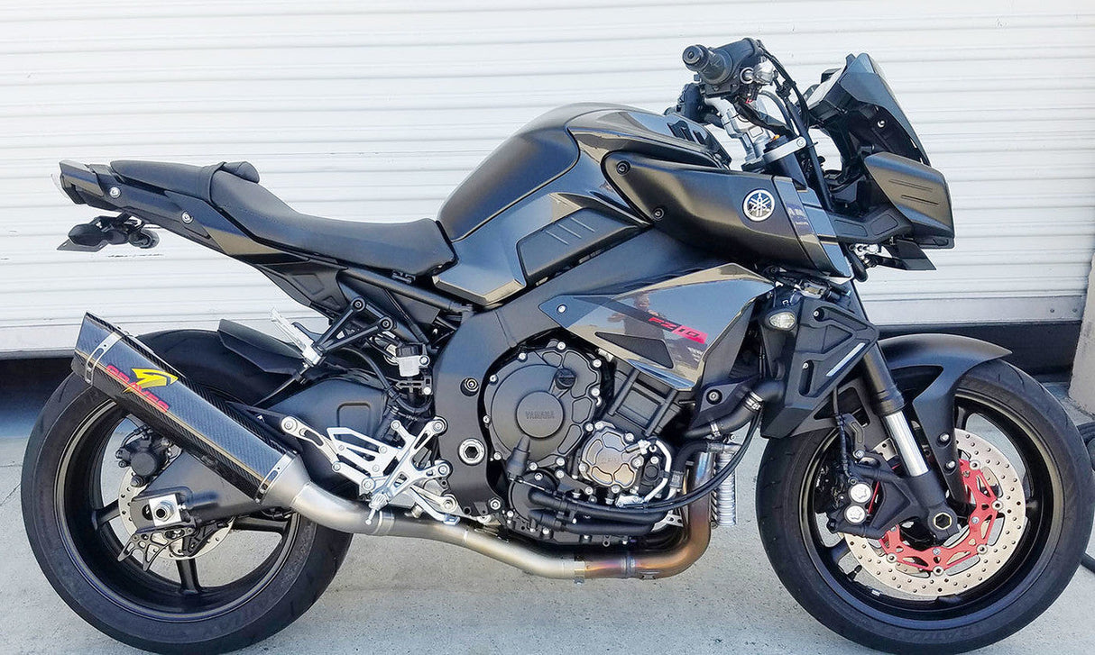 Graves Motorsports  Cat Eliminator Exhaust System Fz10 2017 / Mt-10 2018-2021 Exy-17fz10-Cetc