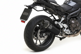 71925AKN  Arrow Maxi Race-Tech Slip-on Exhaust, Aluminum Dark for BMW R1250R/RS 19-20