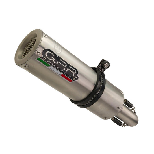 GPR Exhaust System Ducati Hypermotard 939 2016-2019, M3 Inox , Slip-on Exhaust Including Link Pipe and Removable DB Killer  E4.D.127.1.DBHOM.M3.INOX