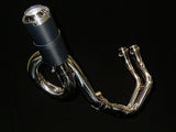 Vandemon  Yamaha R7   2014-25 MT07 FZ07 XSR700 Tracer 700/GT Tracer 7/GT Titanium Exhaust System YAMAMT07EXHTICFB VA-80
