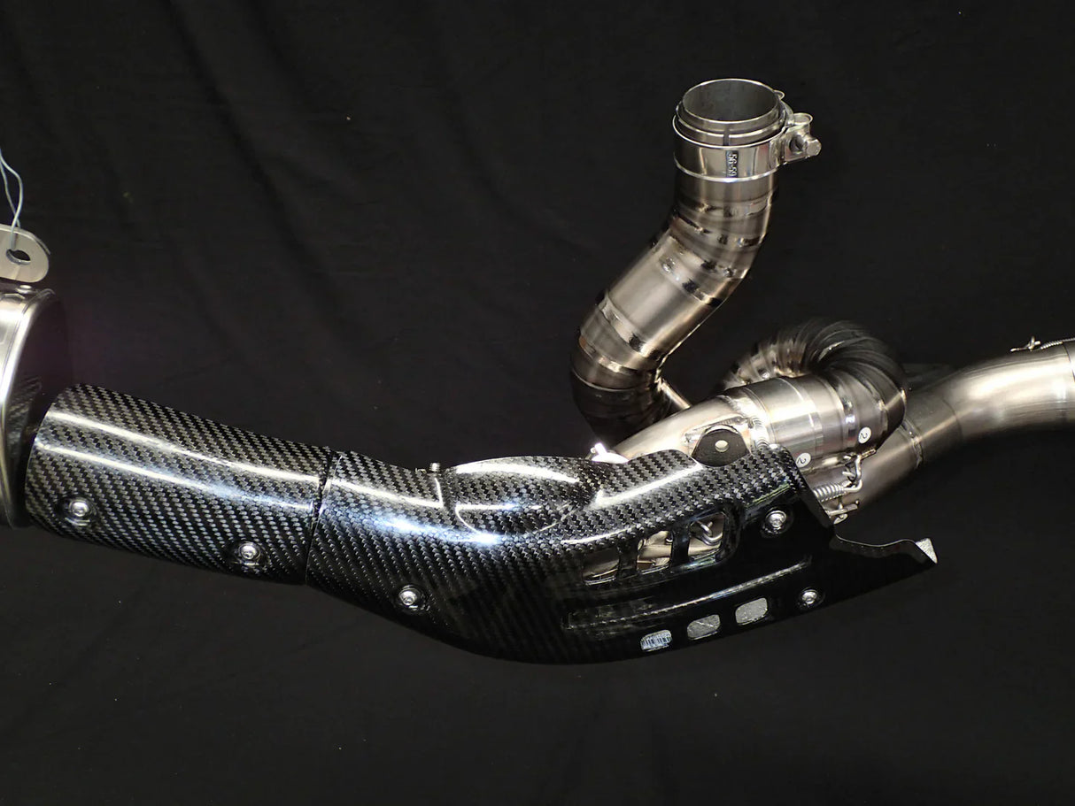 Vandemon Ducati Multistrada 1200-1260 Titanium Exhaust System with OEM Exhaust Valve Function  DUC126MTSTIEXVA VA-114