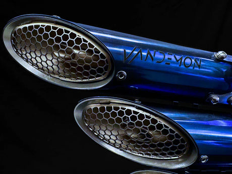 VANDEMON MV AGUSTA Brutale, Dragster, F3, Turismo Veloce, Superveloce 800 Titanium Heat Treated Slip-On AGUSTAMV8DRGRTIMUFFB VA-138