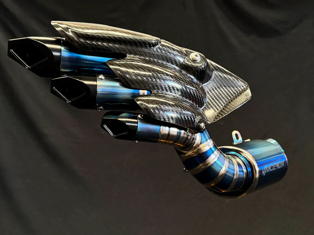 VANDEMON MV AGUSTA Dragster 800 Titanium Slip-On 2014-2017 AGUSTAMV8TIMUFA VA-140