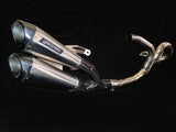 Vandemon Ducati Monster 821 & 1200-1200S Full Titanium Exhaust System 2014-20 DUC12MNSTRTIEXA VA-111