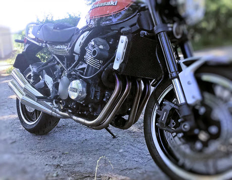 Vandemon  Retro Stainless Steel Exhaust System  Z900RS Cafe Racer 2018-24 KAWAZ900RS424SSEXHA VA-66