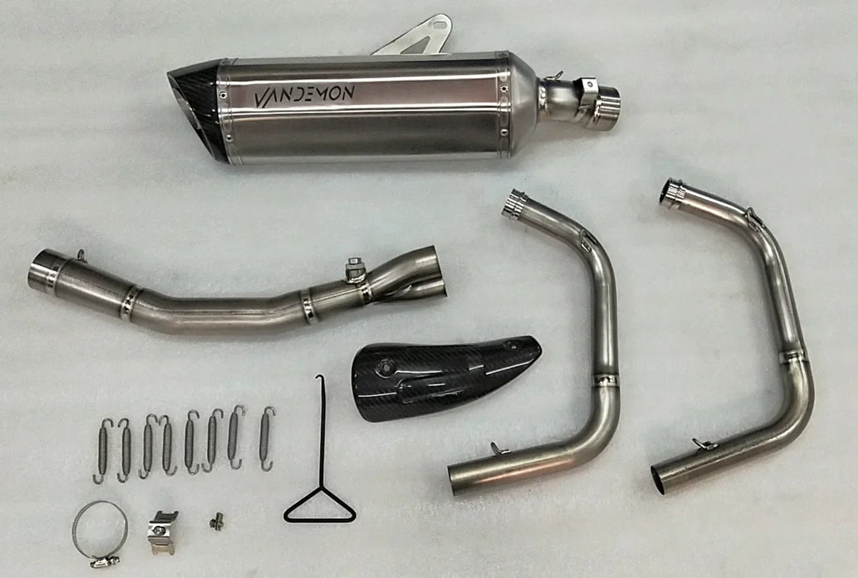 Vandemon  Kawasaki Z400, Ninja 400, Ninja 500, Z500 Vandemon Titanium Exhaust System 2006-2026  KAWANJA400TIEXHA VA-75