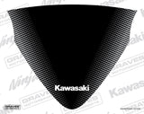 Graves ZX-6R Zero Gravity Tall Windscreen Sticker - Black  STK-24ZX6-WSK
