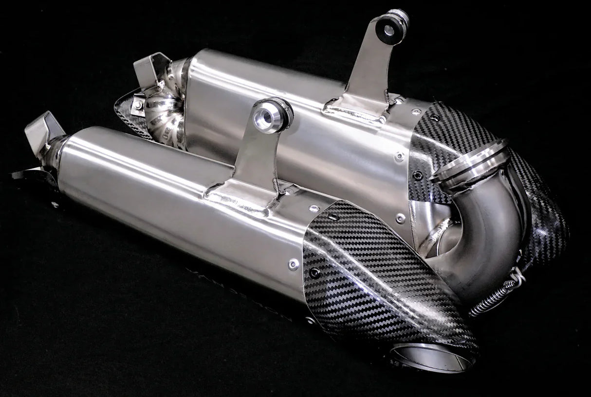 Vandemon  Titanium Belly Slip-On Ducati V2 Panigale & Streetfighter  2019-24 DUCV2TIMUFFBELA VA-17