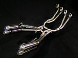 Vandemon  Retro Stainless Steel Exhaust System  Z900RS Cafe Racer 2018-24 KAWAZ900RS424SSEXHA VA-66