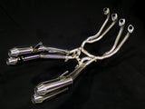 Vandemon  Retro Stainless Steel Exhaust System  Z900RS Cafe Racer 2018-24 KAWAZ900RS424SSEXHA VA-66