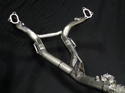 Vandemon  BMW R1250GS and Adventure Vandemon Titanium Headers Only & OEM Valve Function  BMWR1250GSTIHEADERV