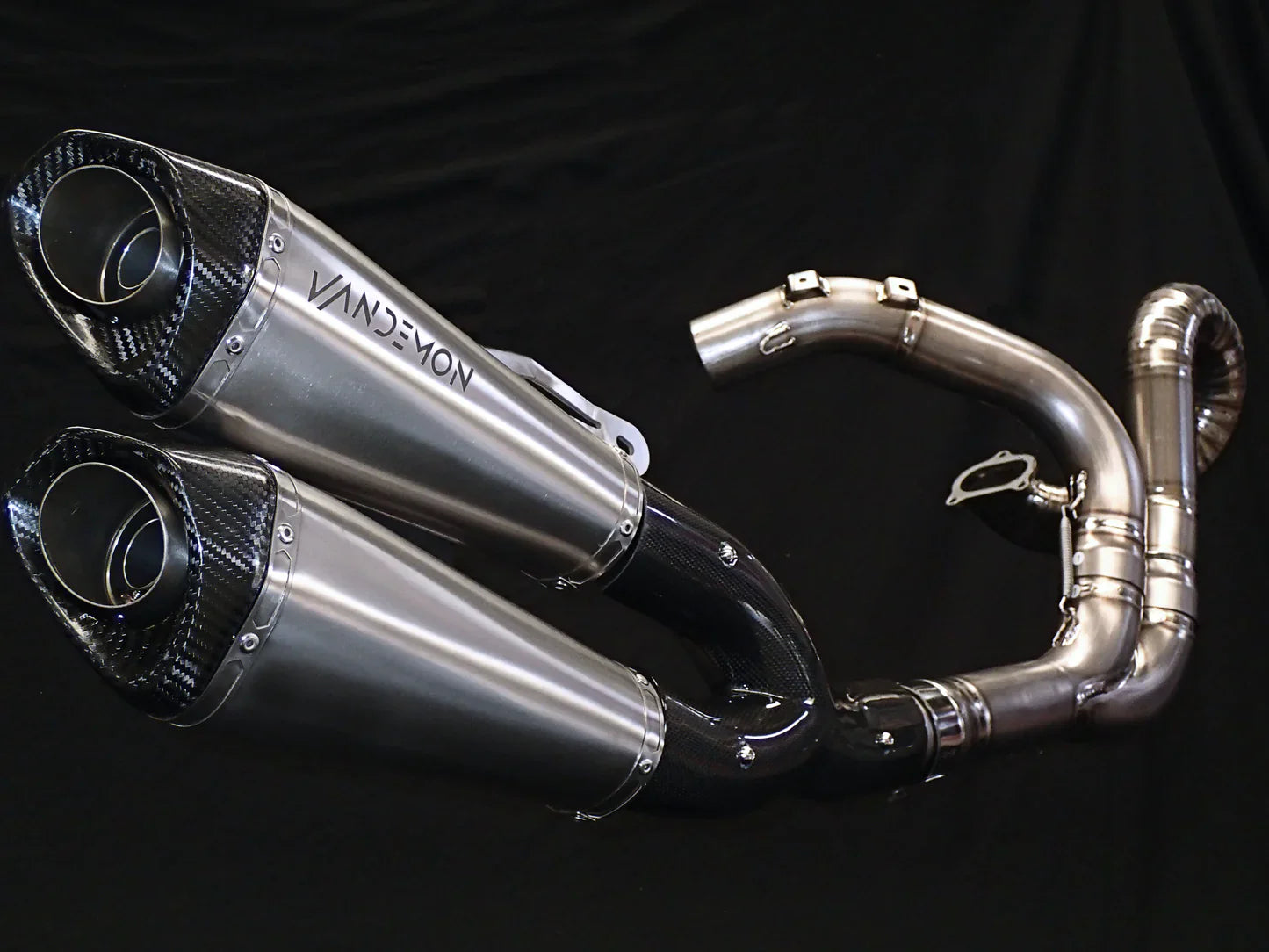 Vandemon  Ducati Diavel 1200 Titanium Exhaust System 2011-2017 DUCDVLTITEXH15A