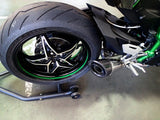 IN STOCK Vandemon  Ninja H2 & H2R Brushed Titanium Exhaust & Carbon Tip Muffler KAWAH2TICSBREXHCF VA-5
