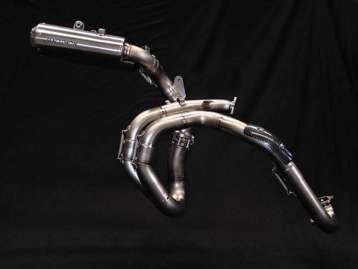 Vandemon Ducati Hypermotard 950 & 950SP Full Titanium Exhaust System 2019-2024 DUC950HYPMTIEXC-1 VA-110