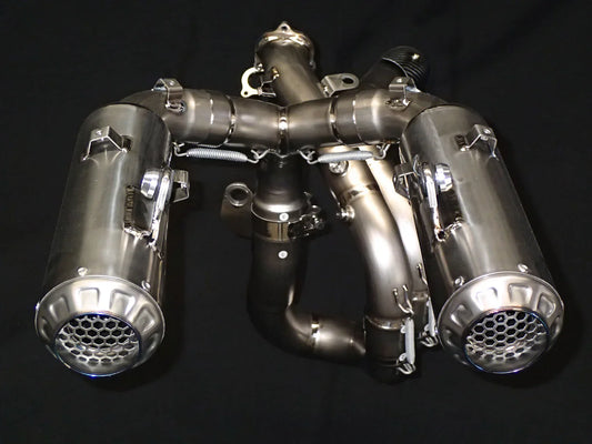 Vandemon Ducati Hypermotard 950 & 950SP Full Titanium Exhaust System 2019-2024 DUC950HYPMTIEXC