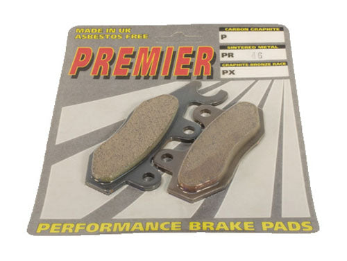 Premier Braking Atv Brake Pad Metallic PR46
