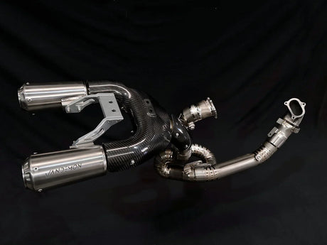 IN STOCK Vandemon  Ducati Panigale 899-959 & Corse Vandemon High Mount Titanium Exhaust System  DUC959TIEXHMESA VA-4