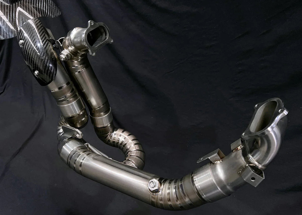 IN STOCK Vandemon  Ducati Panigale 899-959 & Corse Vandemon High Mount Titanium Exhaust System  DUC959TIEXHMESA VA-4