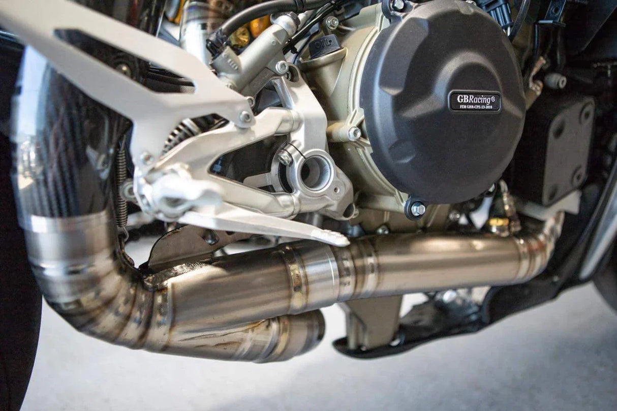 IN STOCK Vandemon  Ducati Panigale 1199, 1199S, 1299S, 1299 SP & R  2011-18 Titanium High Mount Exhaust System DUC129TIEXHMESA VA-36