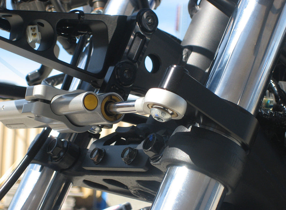Graves motorsports yamaha r3 steering damper mount